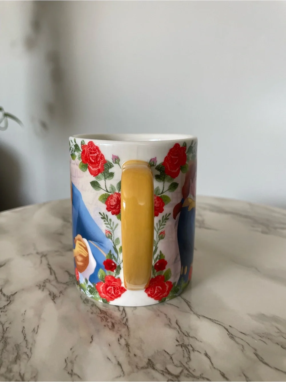Disney Beauty & The Beast Belle & Prince Adam Ceramic Mug